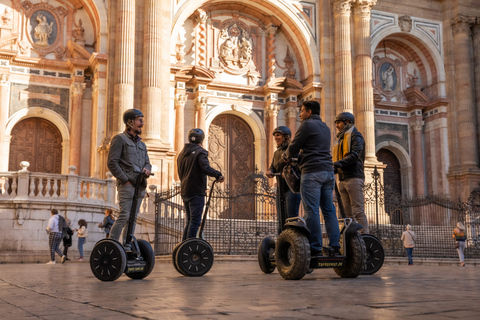 Malaga: Monumental Segway TourGroup Tour in English