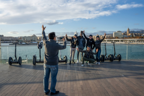 Malaga: Monumental 2-Hour Segway Tour Private Tour in Arabic