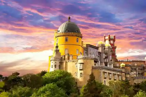 Lissabon: Sintra, Pena, Cabo da Roca, Cascais Tour mit Abholung