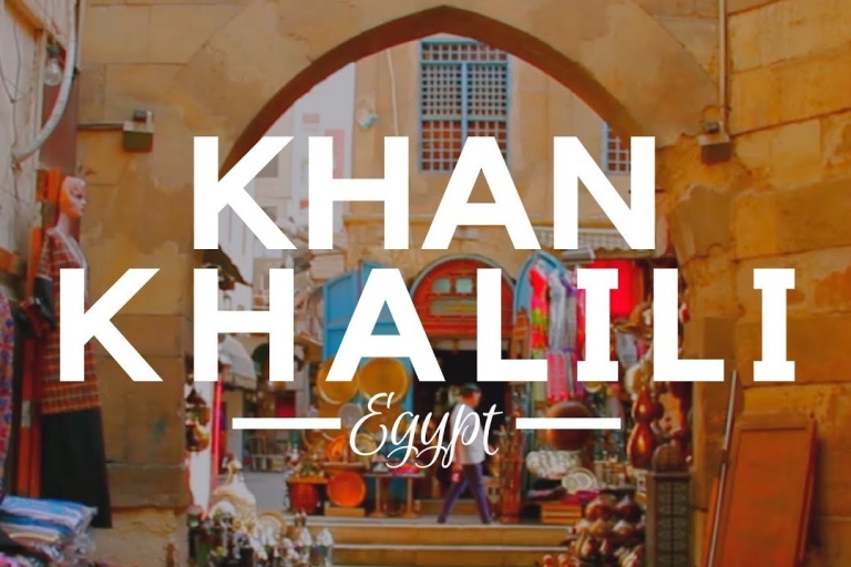 Caïro: Groot Egyptisch Museum in Gizeh en Khan El KhaliliCairo Grand Egyptian Museum van & Khan El Khalili Bazaar