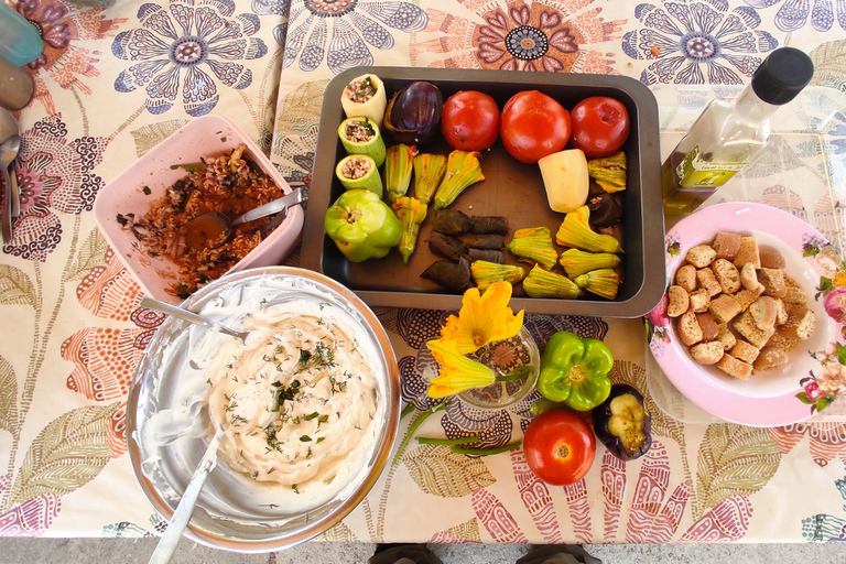 Creta: Passeio turístico de um dia com aula de culinária e almoçoCreta: excursão turística com aula de culinária e almoço