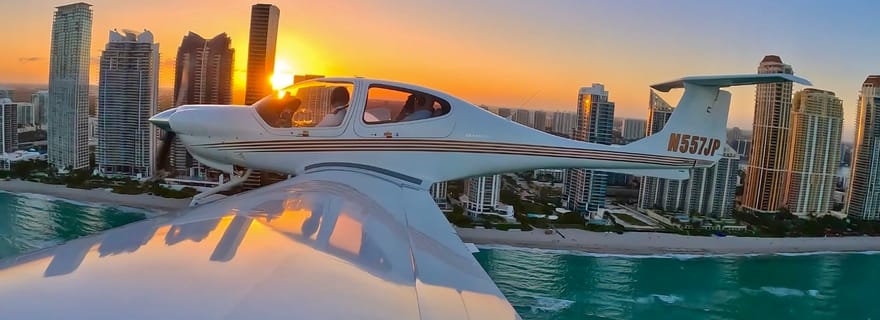 Fort Lauderdale et Miami : visite privée en avion de luxe