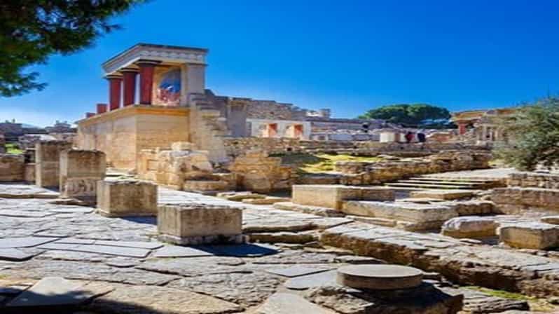 Heraklion: Excursão guiada de meio dia ao Palácio de Knossos