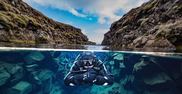 Silfra: Diving Between Tectonic Plates