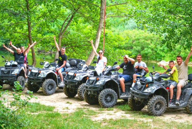Visit From Split ATV Quad Tour Adventure with Swimming & Picnic in Vemulawada