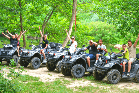 Split: ATV Quad Tour Adventure z kąpielą w wodospadziePrzejażdżka w tandemie