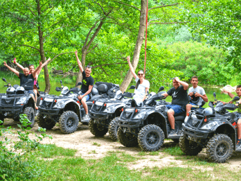 Split: ATV Quad Tour Adventure with Waterfall Swimming