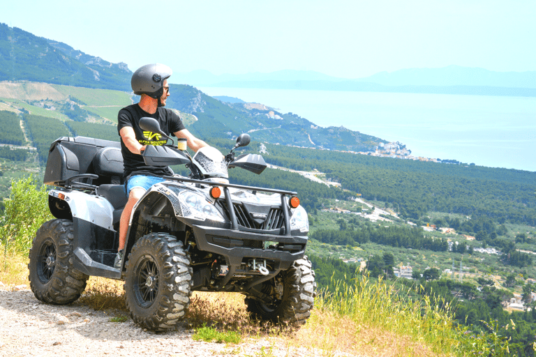 Split: ATV Quad Tour Adventure with waterfall swimming Tandem Ride