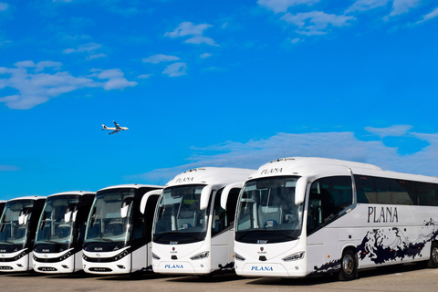 Flughafen Barcelona: Transfer zum/vom Busbahnhof TarragonaEinzeln von Barcelona Flughafen nach Tarragona Stadtzentrum