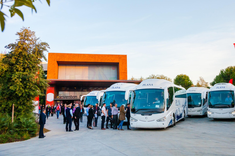 Flughafen Barcelona: Transfer zum/vom Busbahnhof TarragonaEinzeln von Barcelona Flughafen nach Tarragona Stadtzentrum