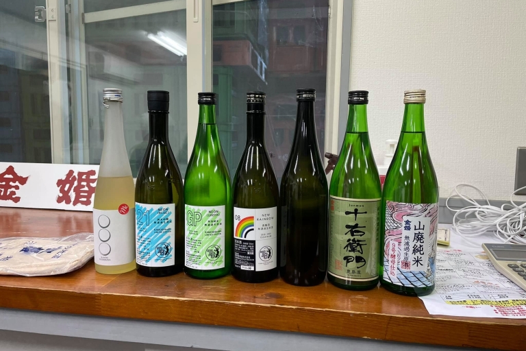 Wycieczka po browarze sake Toshimaya w Tokio