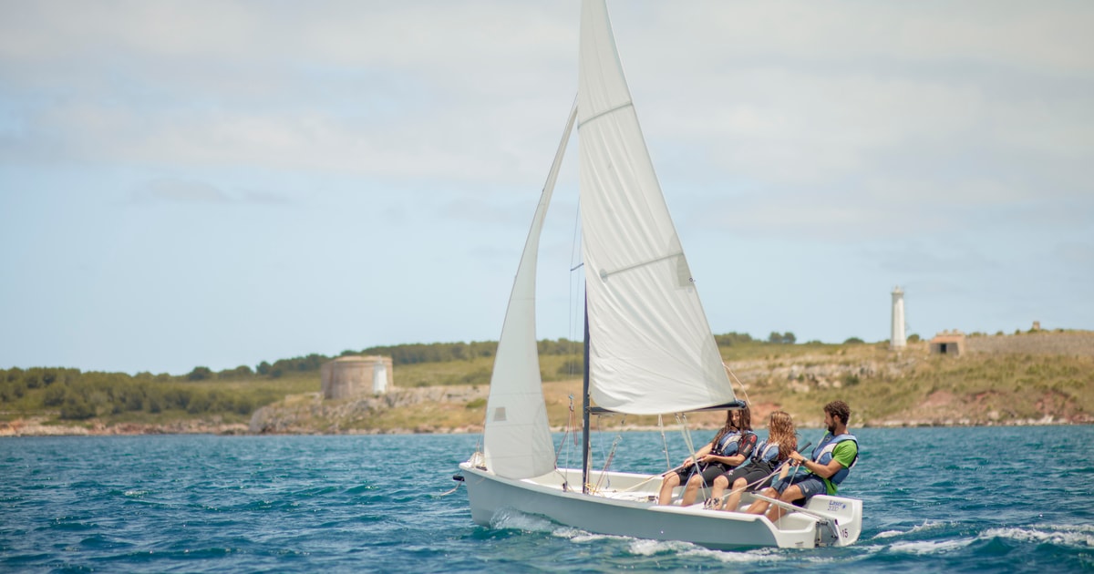 Dinghy Sailing Lesson in Menorca GetYourGuide