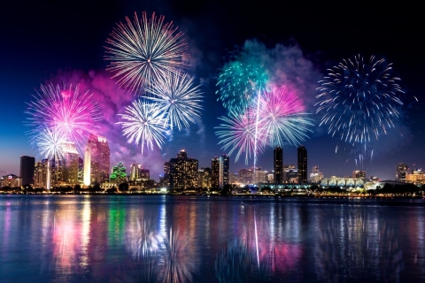 4 lipca Dzień Niepodległości Waikiki Firework Rejs W/Transf