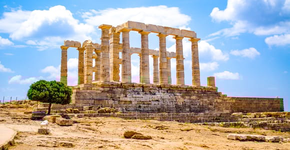 Von Athen: Halbtagestour zum Poseidon-Tempel und Kap Sounion