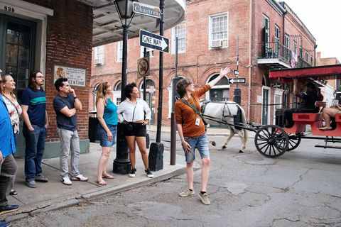 Mais do que o Mardi Gras: Excursão a pé pelo French Quarter