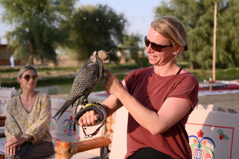 From Dubai: Camel Ride in Al Marmoom with Bedouin Breakfast Tour with Shared Transfer