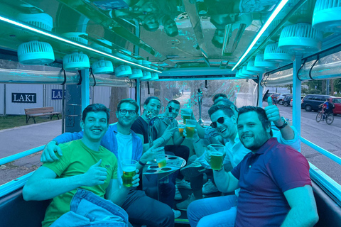 Budapest : visite guidée de 90 minutes en bus de bière