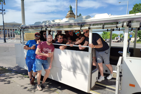 Budapest: Tour panoramico in autobus della birraTour privato