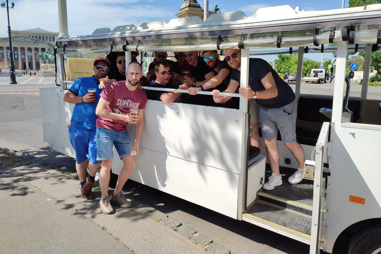 Budapest: Tour panoramico in autobus della birraTour privato