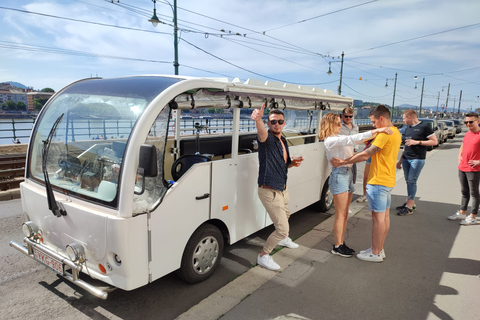 Budapest : visite guidée de 90 minutes en bus de bière