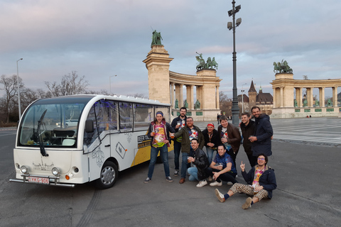 Budapest : visite guidée de 90 minutes en bus de bière