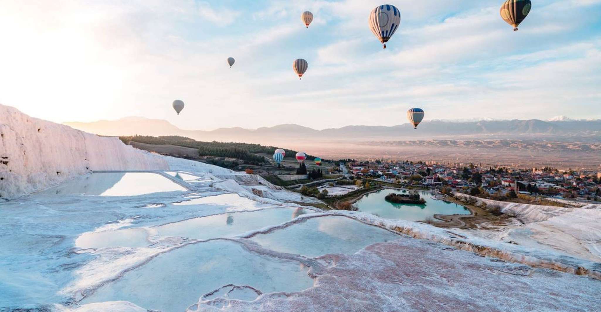 Pamukkale, Hot Air Balloon Flight with Flight Certificate - Housity