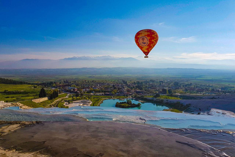 Pamukkale: Sunrise Hot Air Balloon Flight w/Certificate Private Pamukkale Hot Air Balloon Ride