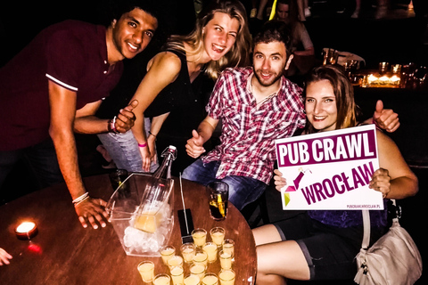 Wroclaw Pub Crawl with Free Drinks