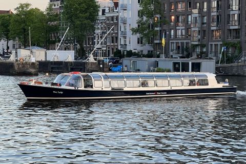Amsterdam: Canal Cruise with City Highlights and Audio Guide