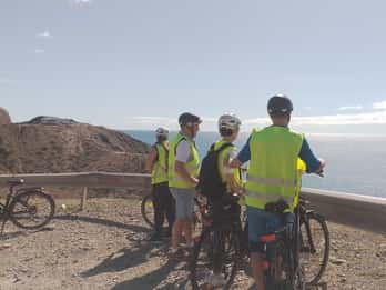 Maspalomas: Southern Coast E-Bike Tour Option Tapas Tasting
