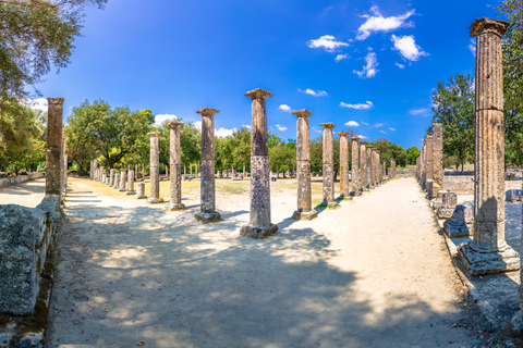 Atene: Olympia, Canale di Corinto e Gola di Peristeria tour privatoRitiro e/o riconsegna a qualsiasi indirizzo ad Atene