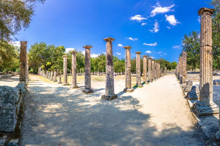 Atene: Olympia, Canale di Corinto e Gola di Peristeria tour privatoRitiro e/o riconsegna a qualsiasi indirizzo ad Atene