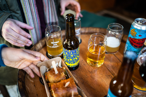 Atenas: Visita guiada a pie por la cerveza artesana y la comida callejera