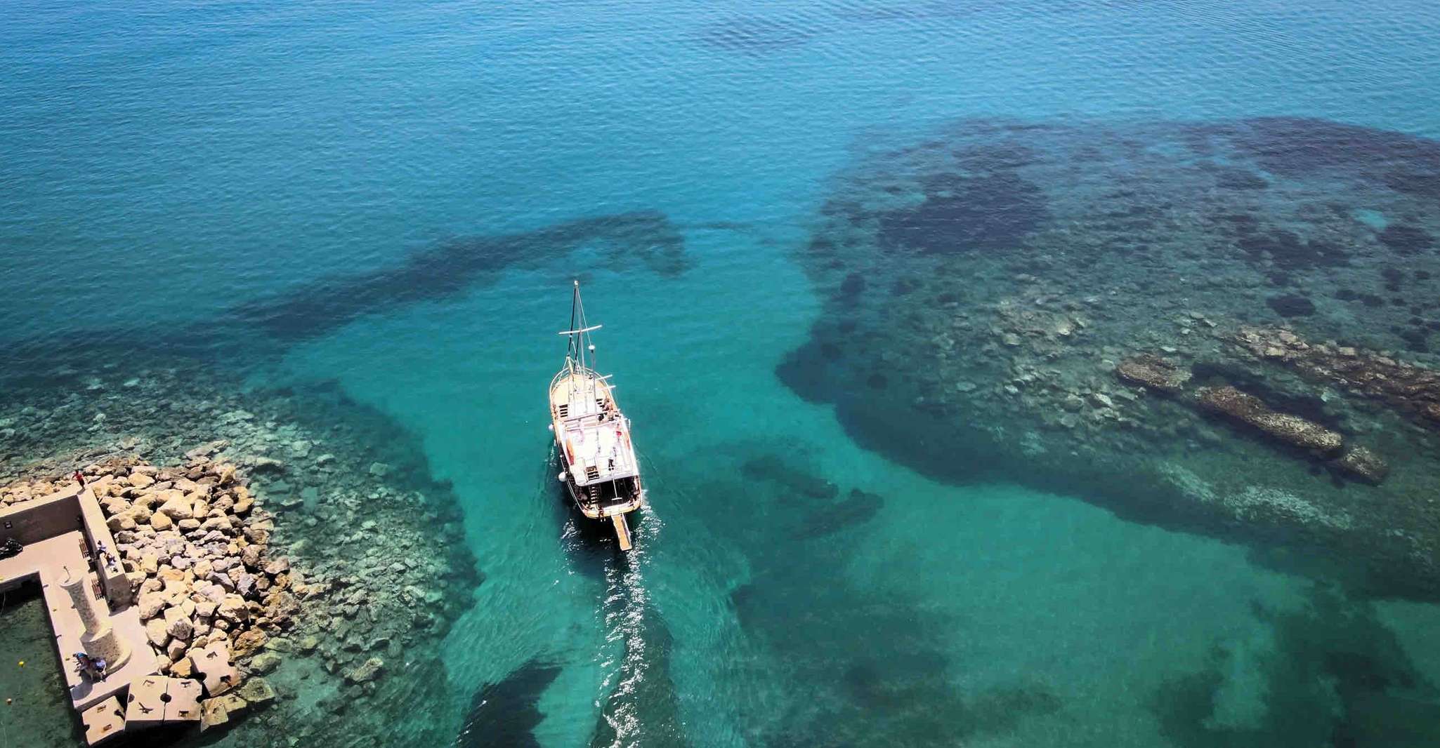 Hersonisos, Boat Cruise with Swim Stops and Lunch - Housity