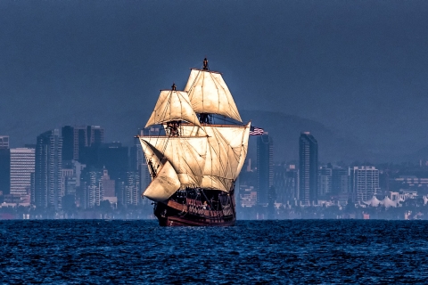 San Diego : excursion en bateau à San Salvador et billet pour le musée maritime