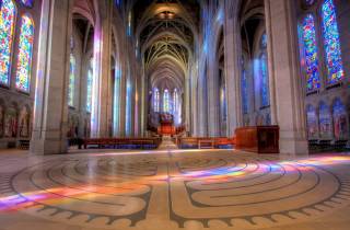 San Francisco: Eintritt in die Grace Cathedral + selbstgeführte Tour