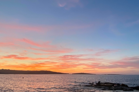 Bugibba : Croisière panoramique au coucher du soleil avec arrêt baignade dans le lagon bleu