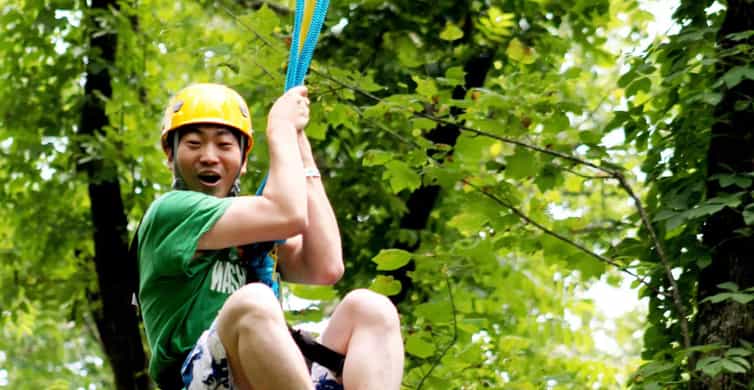 Hartford: Whitewater Rafting, Zipline & Rope Obstacle Course | GetYourGuide