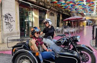 Lissabon: Sidecar Tour