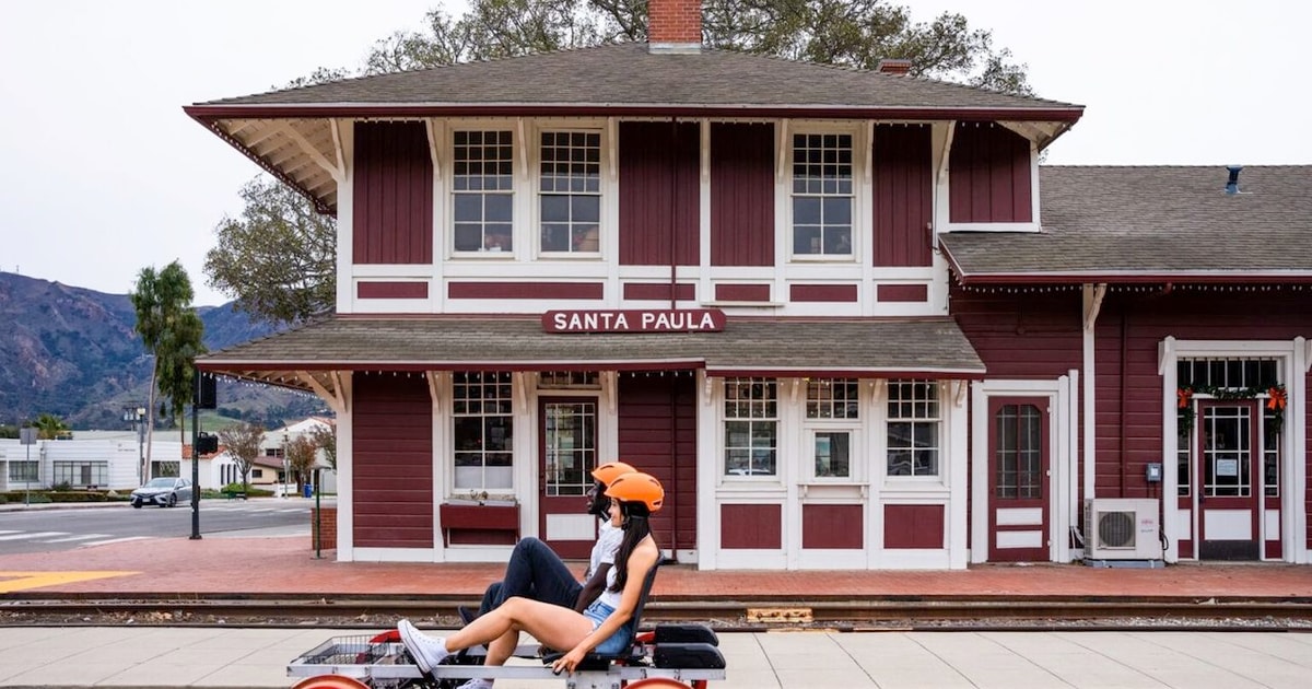 Ventura Rail Bike Guided Tour with Farm Stand Stop GetYourGuide