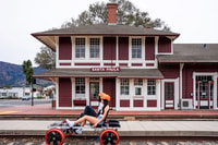 Ventura, visite guidée par vélo de rail avec stand de ferme stop - Housity