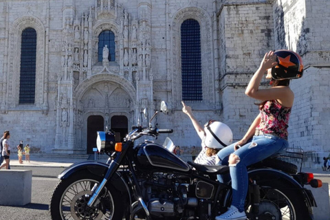 Lisbonne: Sidecar TourVisite de Lisbonne en Sidecar - Demi-journée