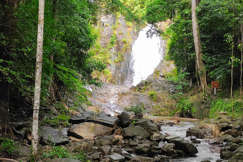 Krabi: Casa de Cuidados com Elefantes e Viagem de 7 Níveis à Cachoeira Huay Tho