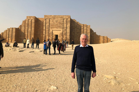 VISITE D&#039;UNE JOUNÉE : PYRAMIDES DE GIZA, SPHINX, SAQQARA ET MEMPHIS