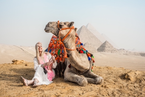 Le Caire : quad, pyramides et option balade en chameau1 h de quad et 30 min de balade en chameau