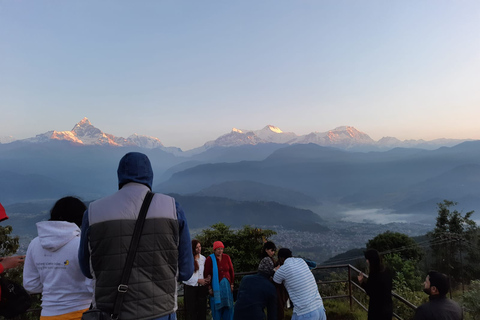 Tour dell&#039;alba a Sarangkot sulla catena dell&#039;Annapurna HimalayaSolo il conducente