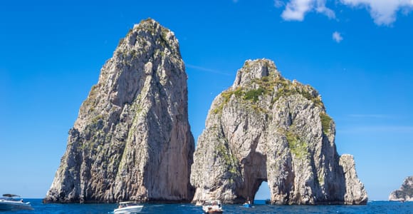 Ab Pompeji/Castellammare/Vico Equense: Capri Tagesausflug