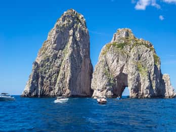 From Pompeii/Castellammare/Vico Equense: Capri Day Cruise
