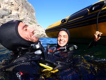 Sesimbra: Taucherlebnis mit Fotos inklusive