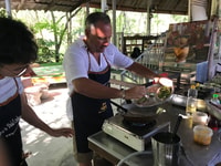 Krabi, aula de culinária tailandesa no Ya's Cookery - Hizvo